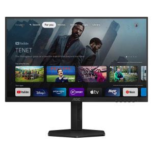 شاشة ألعاب ذكية Q27G4XY AOC مقاس 27 بوصة 2K كيو اتش دي 2560x1440، اتش دي ار 10، تقنية العرض VA، معدل التحديث 180 هيرتز، سرعة الاستجابة 1