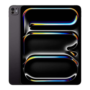 أبل إيباد برو 13 أنش شريحة M4، واي فاي+ 5 جي، 256 جيجابايت، MVXR3AB/A - أسود