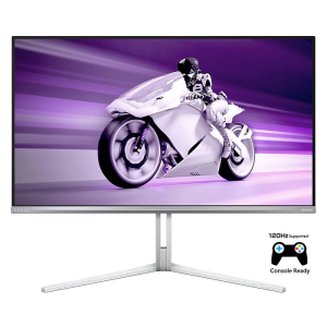 شاشة كمبيوتر الألعاب فيليبس افينا 8000 بمقاس 31.5 بوصة 3840x2160 4K، اتش دي ار 400، تقنية العرض QD OLED، معدل التحديث 240 هيرتز، سرعة الاستجابة 0.03