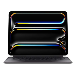 ابل ماجيك لوحة مفاتيح تثبيت مغناطيسي متوافق مع آيباد برو 13-أنش M4، عربي، MWR53AB/A - اسود