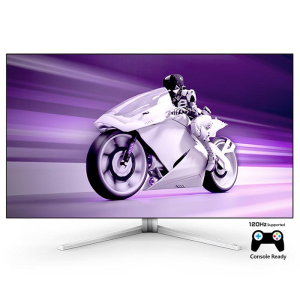 فيليبس افينا 8000 شاشة كمبيوترالعاب 42 بوصة HDR10 (3840x2160) 4K تقنية العرض OLED معدل التحديث 138 هيرتز سرعة الاستجابة 0.1 ملي ثانية تقنية المزامنة AMD فري سينك بريميوم تدعم (Xbox X-PS5) منفذ USB-C / HDMI 2.1 سماعات داخلية - ابيض