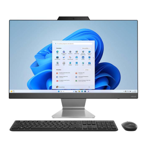 كمبيوتر مكتبي أسوس A3402WV الكل في واحد المعالج انتل كورآي 5-1335U، الرامات 8 جيجابايت، سعة التخزين 512 جيجابايت SSD، كرت الشاشة انتل اريس اكس، الشاشة 23.8 بوصه