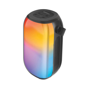 مكبر صوت بروميت Spectro-20 لاسلكي محمول بقوة 20 واط، 4 أوضاع إضاءة RGB، مقاوم للماء IPX5، وقت تشغيل يصل إلى 4 ساعات، مقبط علوي، متوافق مع تقنية