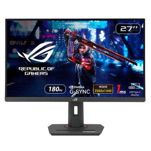 شاشة ألعاب اسوس روج ستريكس XG27ACS مقاس 27 بوصة 2K كيو اتش دي 2560x1440، اتش دي ار 400، تقنية العرض IPS، معدل التحديث 180 هيرتز سرعة الاستجابة 1