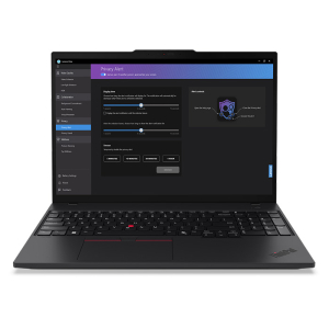 لاب توب لينوفو ثينك باد T16 المعالج انتل كور ألترا 7-155U، الرامات 16 جيجابايت، سعة التخزين 512 جيجا بايت SSD، كرت الشاشة انتل، الشاشة 16 بوصه