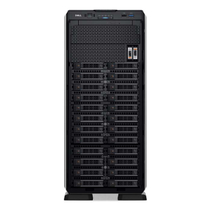 سيرفر ديل بور إيدج T550 تاور معالج أنتل Xeon Silver 4310، الرامات 16 جيجابايت، سعة التخزين 480 جيجابايت SSD، قارئ DVD، نظام التشغيل دوس - أسود