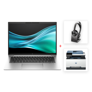 لاب توب اتش بي ايليت بوك G11 840 المعالج انتل كور ألترا 7-155U،  الرامات 16 جيجابايت، سعة التخزين 512 جيجا بايت SSD، كرت الشاشة انتل، الشاشة 14 بوصه