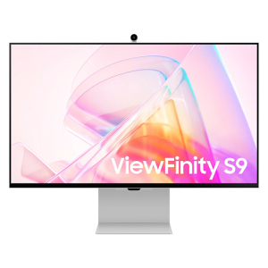 شاشة سامسونج ViewFinity&lrm;&lrm; S9 ذكية مقاس 27 بوصه 5120x2880 5K، تقنية العرض IPS، منفذ USB-C ثاندربولت 4 مزود لطاقة بقدرة 90 واط، بلوتوث، WiFi، كاميرا، جهاز تحكم